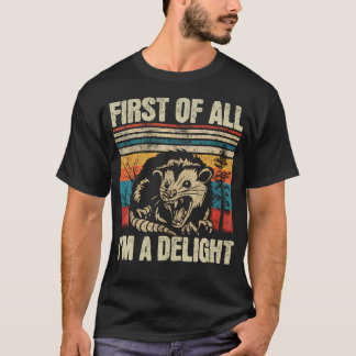 Camiseta Ante Todo Soy Un Encanto Sarcástico Enojado