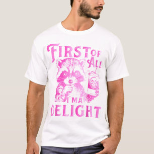 Camiseta Ante todo soy un mapache encantador