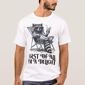 Camiseta Ante todo soy un placer diciendo sarcasmo
