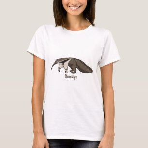 Camiseta Anteater feliz personalizado ilustracion