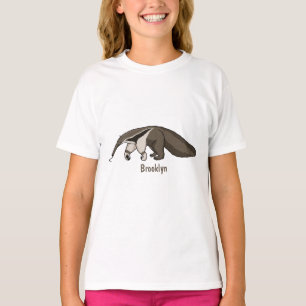 Camiseta Anteater feliz personalizado ilustracion