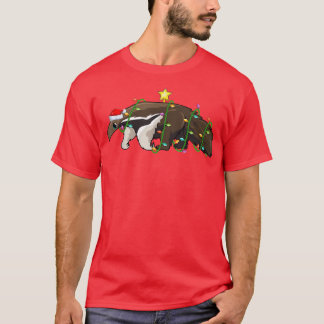 Camiseta Anteater Lighting Xmas Tree Mating Anteater Chris