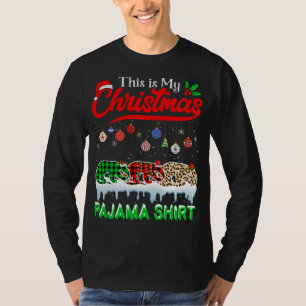 Camiseta Anteater Lover Este Es Mi Navidad Pajama Xmas Li