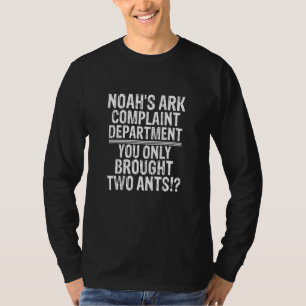Camiseta Anteater Noahs Ark Queja Dept Sólo 2 Ants Chris