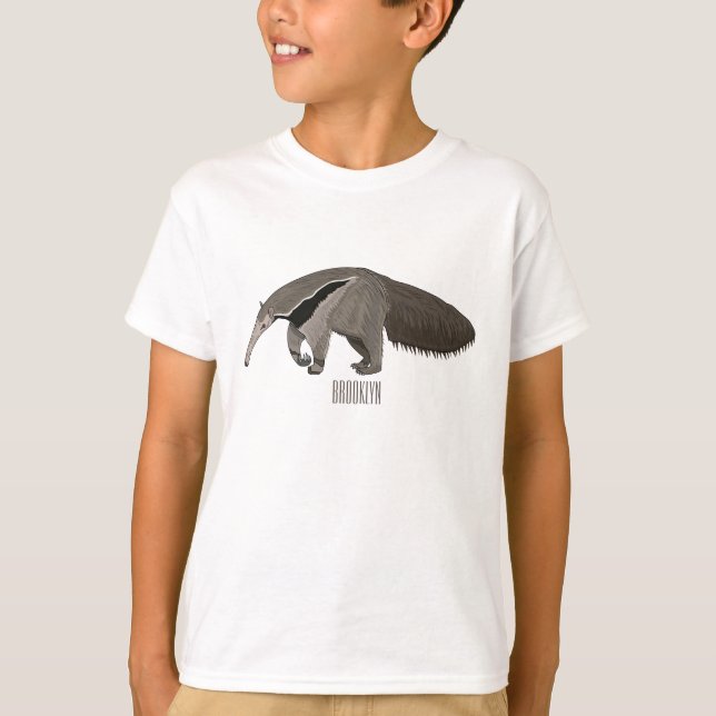 Camiseta Anteater personalizado ilustracion (Anverso)