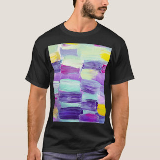Camiseta Antecedentes artísticos abstractos de mano