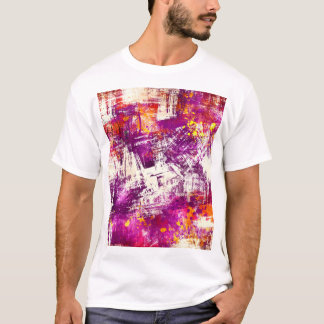 Camiseta Antecedentes oscuros de resquicios abstractos