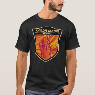 Camiseta Antelope Canyon Arizona Viaje Arte Vintage