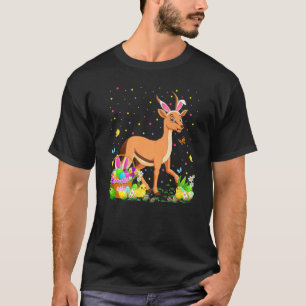 Camiseta Antelope de Pascua Bunny Egg Hundiendo Antelope Pa