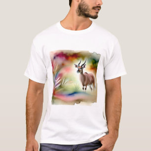 Camiseta Antelope in the Sunlight 060924AREF126 - Watercolo