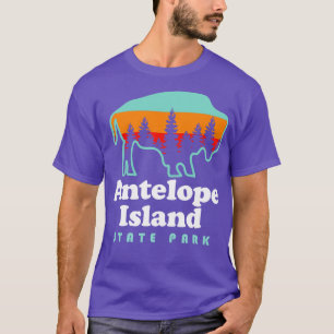 Camiseta Antelope Island State Park Bison Great Salt Lake U
