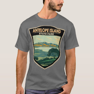 Camiseta Antelope Island State Park Utah Badge