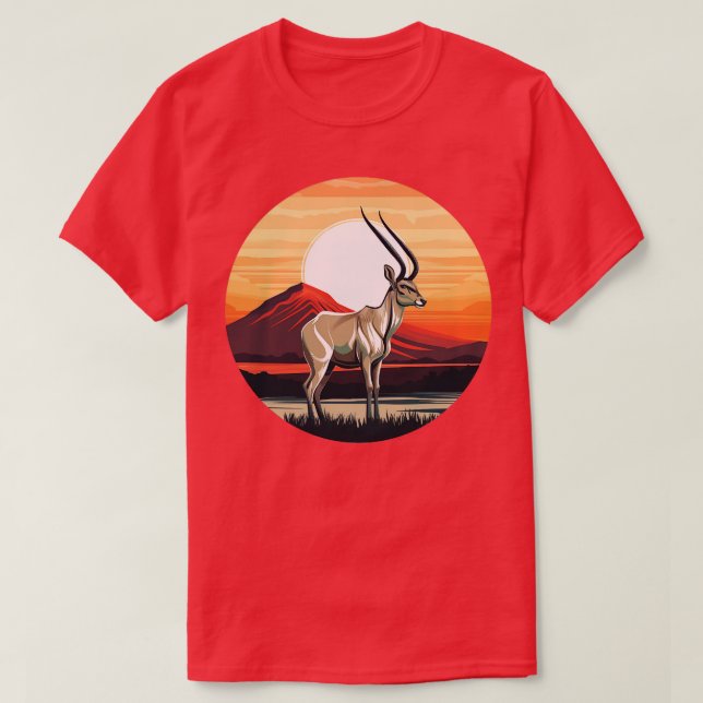 Camiseta Antelope retro 4 (Diseño del anverso)