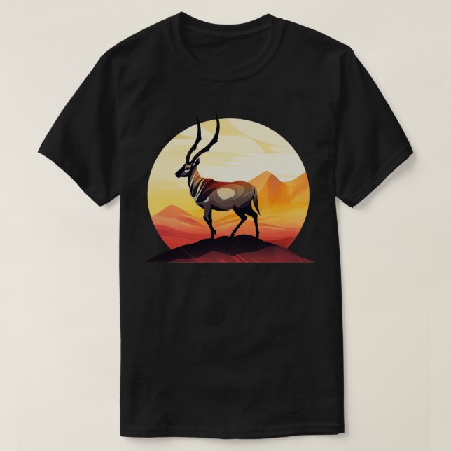 Camiseta Antelope retro 5 (Diseño del anverso)
