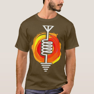 Camiseta Antena Schematic Ham Radio Ground Amateur