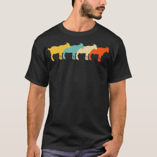Camiseta Anteojos Chamois Vintage Retro Goat Lover 60s 70s