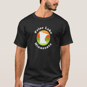 Camiseta Anterior Lago Minnesota Al Aire Libre Sunrise MN S