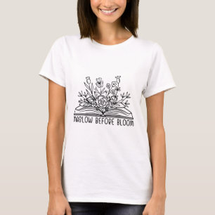 Camiseta Antes de Bloom Salud Mental Floral Sped Gims Mujer
