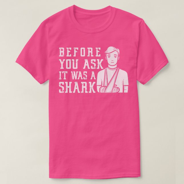 Camiseta Antes De Preguntar Era Una Fractura De Brazo Roto  (Diseño del anverso)