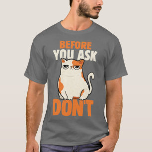 Camiseta Antes de preguntar no por Tobe Fonseca