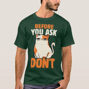 Camiseta Antes de preguntar no por Tobe Fonseca