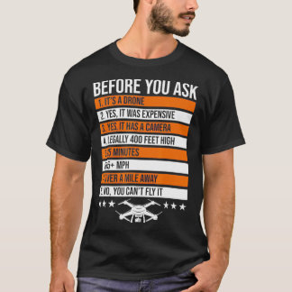 Camiseta Antes de preguntar qué gracioso Drone FPV Pilot RC