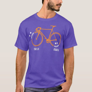 Camiseta Antes de viajar triste después del feliz Triathlon