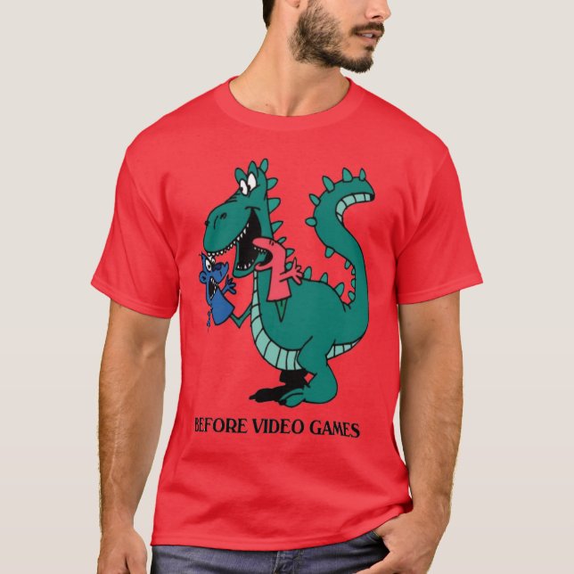 Camiseta Antes de videojuegos (Anverso)