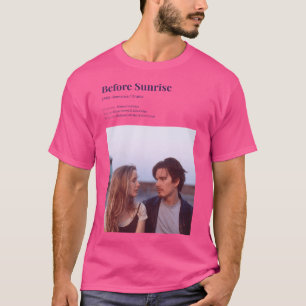Camiseta Antes del amanecer (1995) Película Richard Linklat