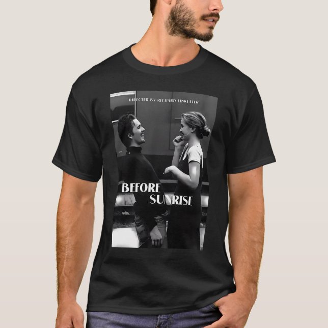 Camiseta Antes del amanecer de la medianoche (Anverso)