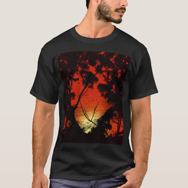 Camiseta Antes del anochecer (Anverso)