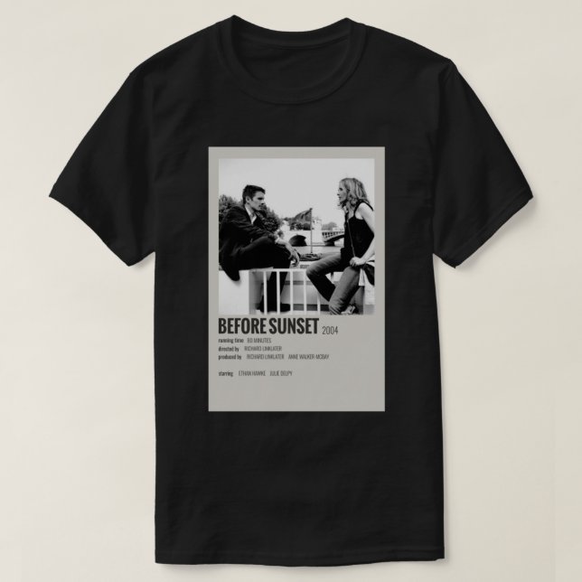 Camiseta Antes del atardecer (2004) (Diseño del anverso)
