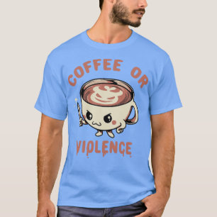 Camiseta Antes del café elijo la violencia de Tobe Fonseca