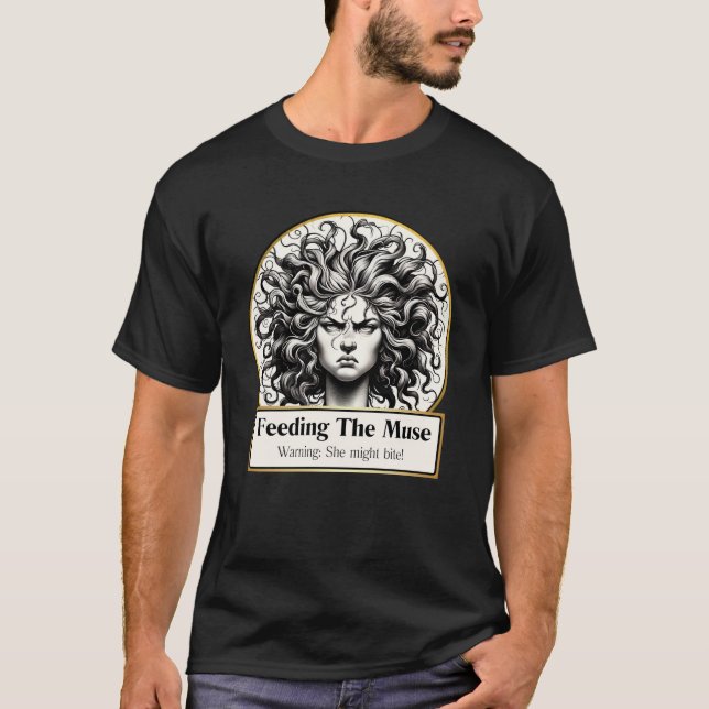 Camiseta Antes del café: Las crónicas grumpy muse (Anverso)