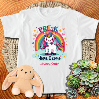 Camiseta Antes Del K Aquí Vengo Chicas Unicornios Niños Peq
