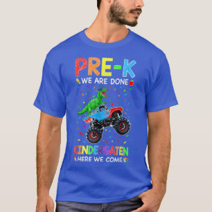 Camiseta Antes Del K Estamos Acabados Dinosaurios Monstruo 