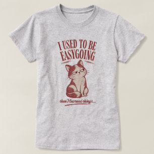Camiseta Antes era tranquila, luego aprendí cosas