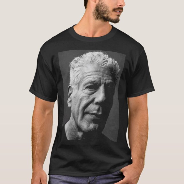 Camiseta Anthony Bourdain    (Anverso)