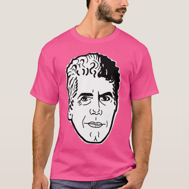 Camiseta Anthony Bourdain (Anverso)