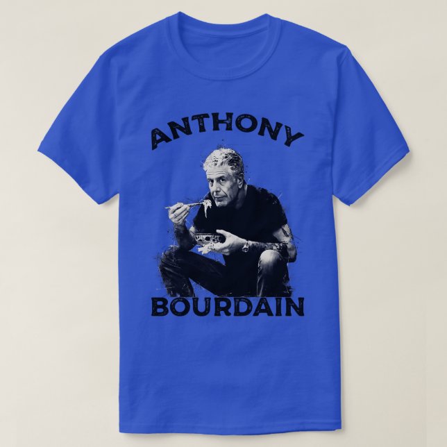 Camiseta Anthony Bourdain (Diseño del anverso)