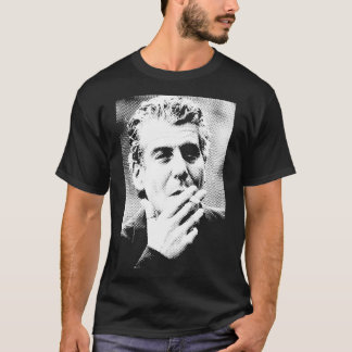 Camiseta Anthony Bourdain Smoking  