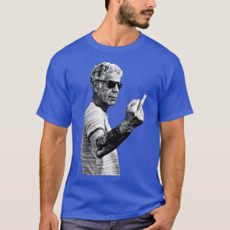 Camiseta Anthony BourdainNiños con estilo de dedo medio