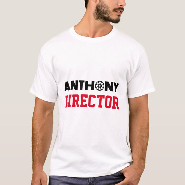 Camiseta Anthony Director (Anverso)