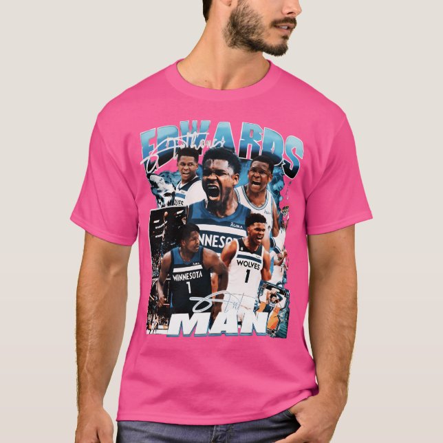 Camiseta Anthony Edwards Ant Man Vintage (Anverso)