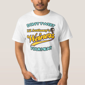 Camiseta Anthony Weiner no pia su carne