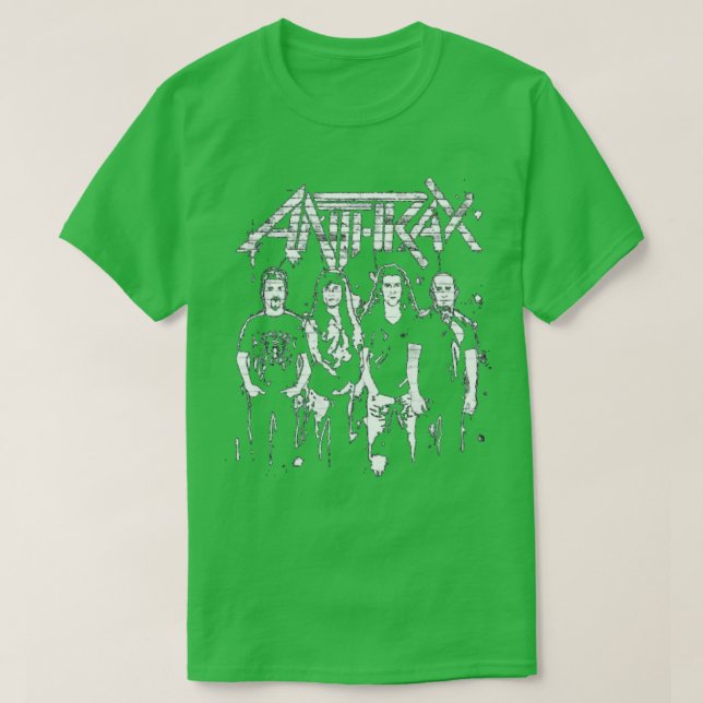 CAMISETA ANTHRAX MERCH VTG (Diseño del anverso)