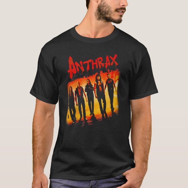 Camiseta Anthrax u2013 Warriors (Anverso)