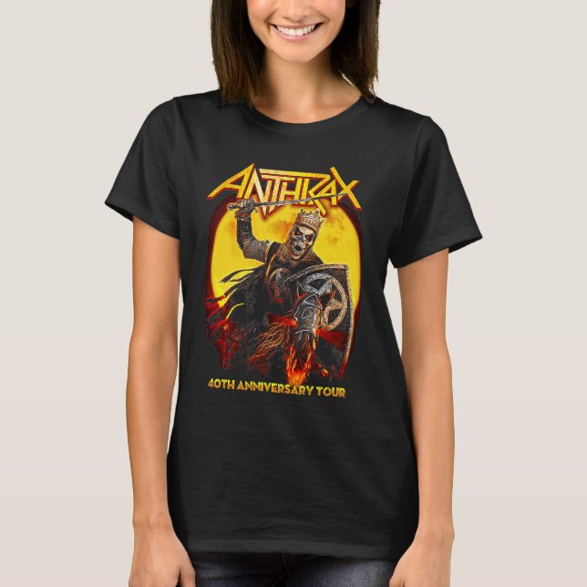 Camiseta Anthrax u2013 We Ride With Death (Anverso)