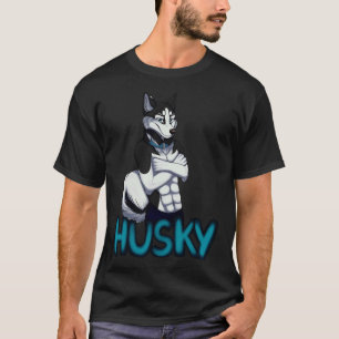 Camiseta Anthro Husky Baseball & Sleeve
