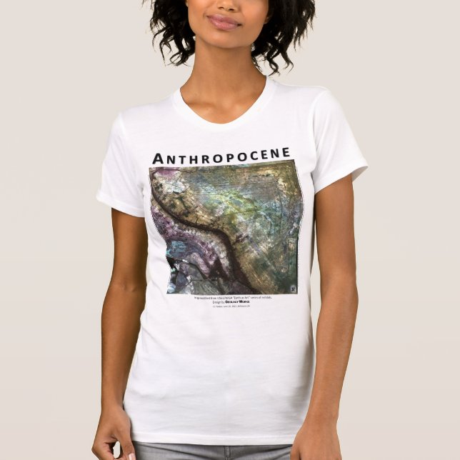 Camiseta Anthropocene I_A - Zona de espera militar iraquí (Anverso)